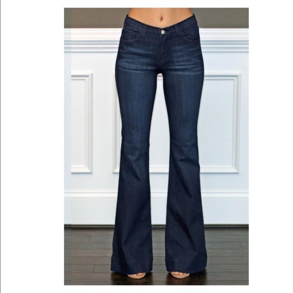 super flare trousers